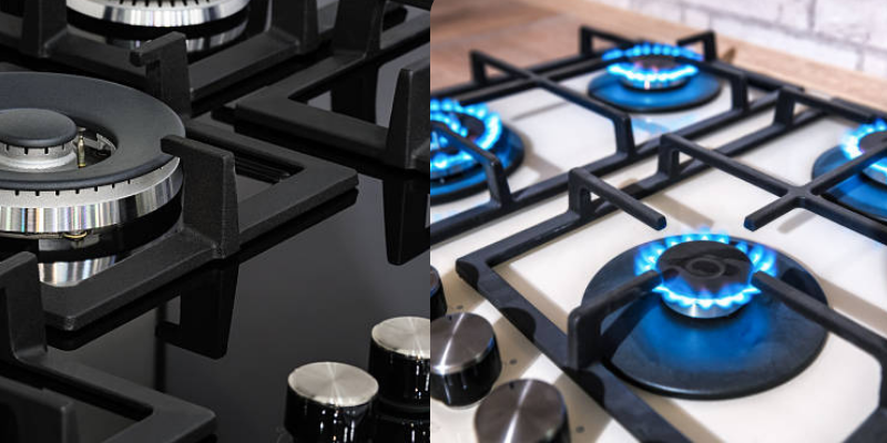 Glass Top Gas Stove vs Stainless Steel